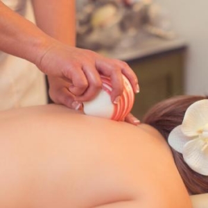LavaShell Porzellan Rückenmassage